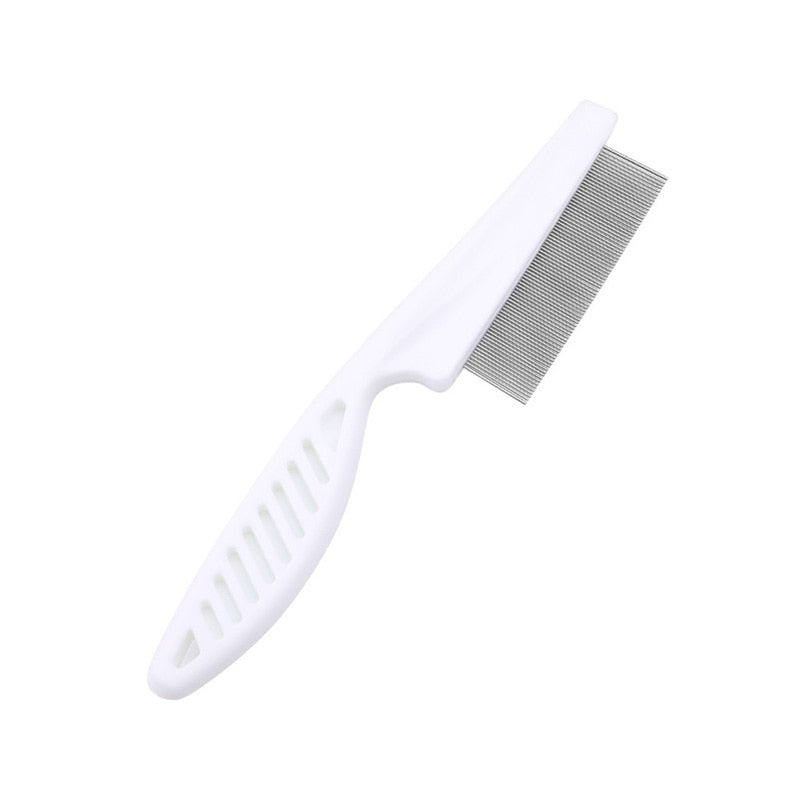 Flea Brush for Cats - White / S