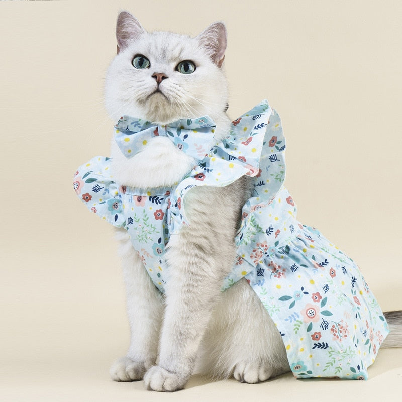 Floral Cat Dress