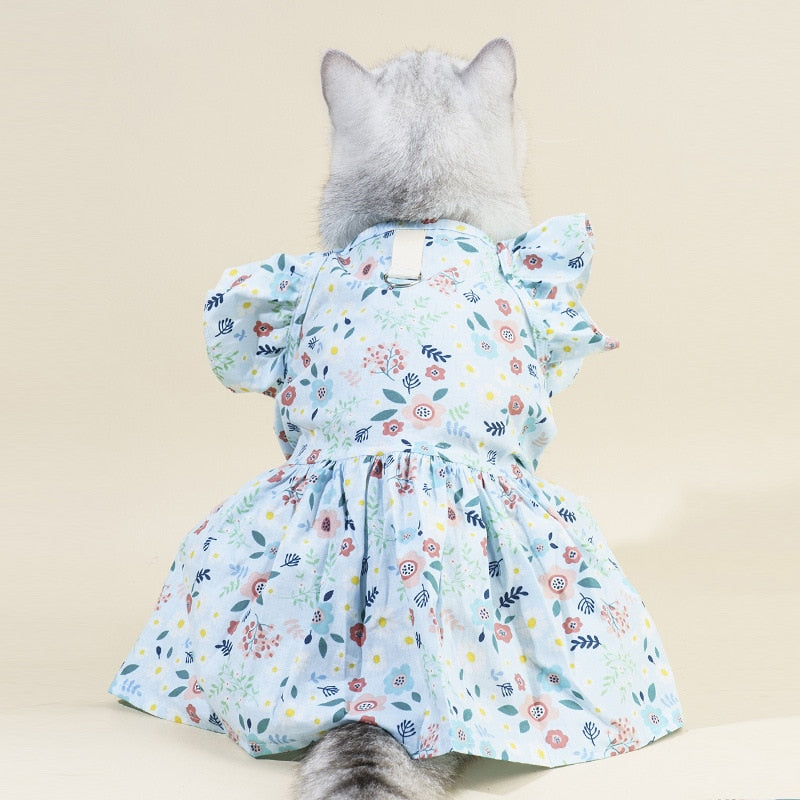 Floral Cat Dress