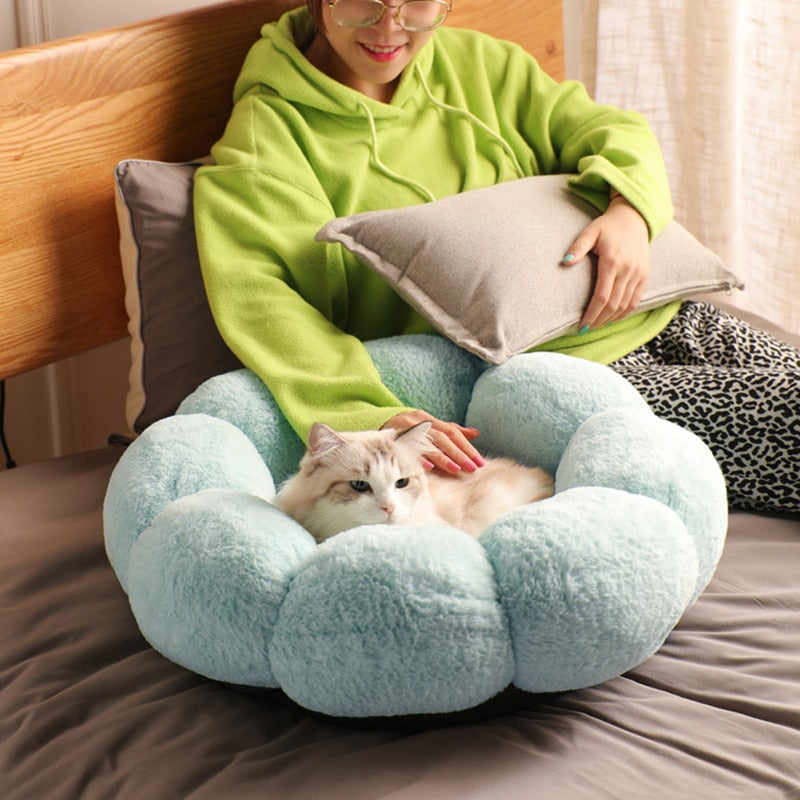 Flower Cat Bed
