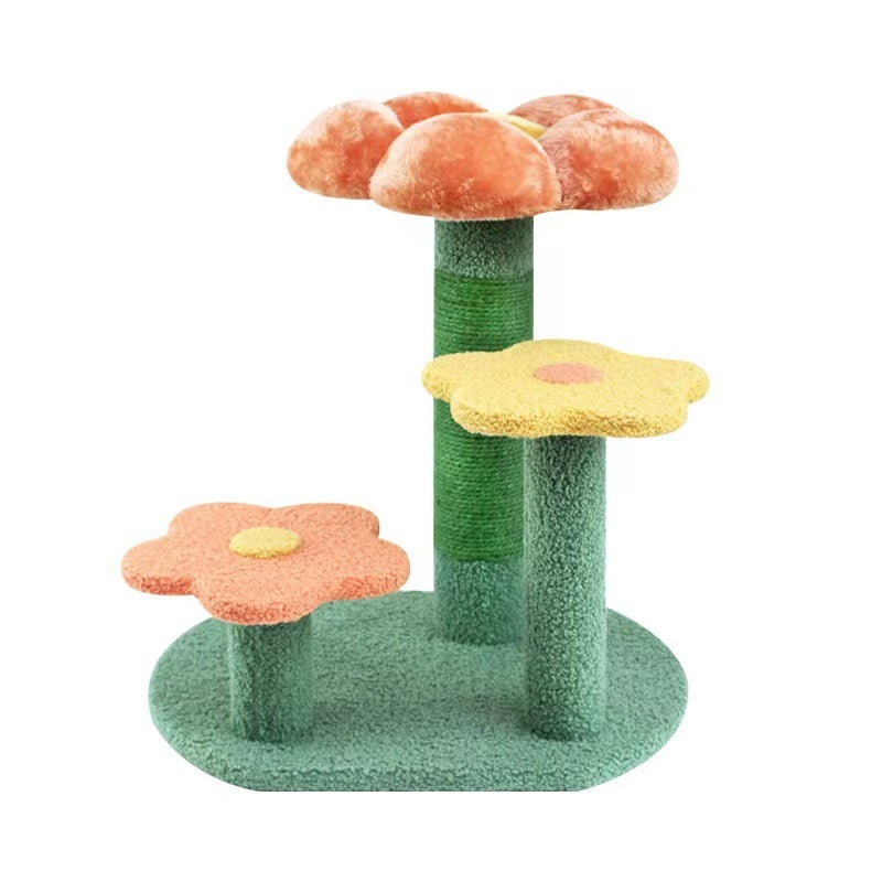 Flower Cat Scratching Post - Cat scratching post