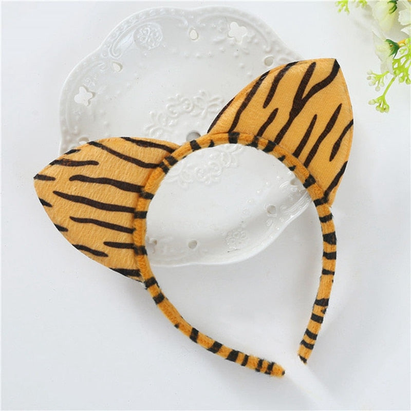 Fluffy Cat Ears Headband - 1540-4 - Fluffy Cat Ears Headband