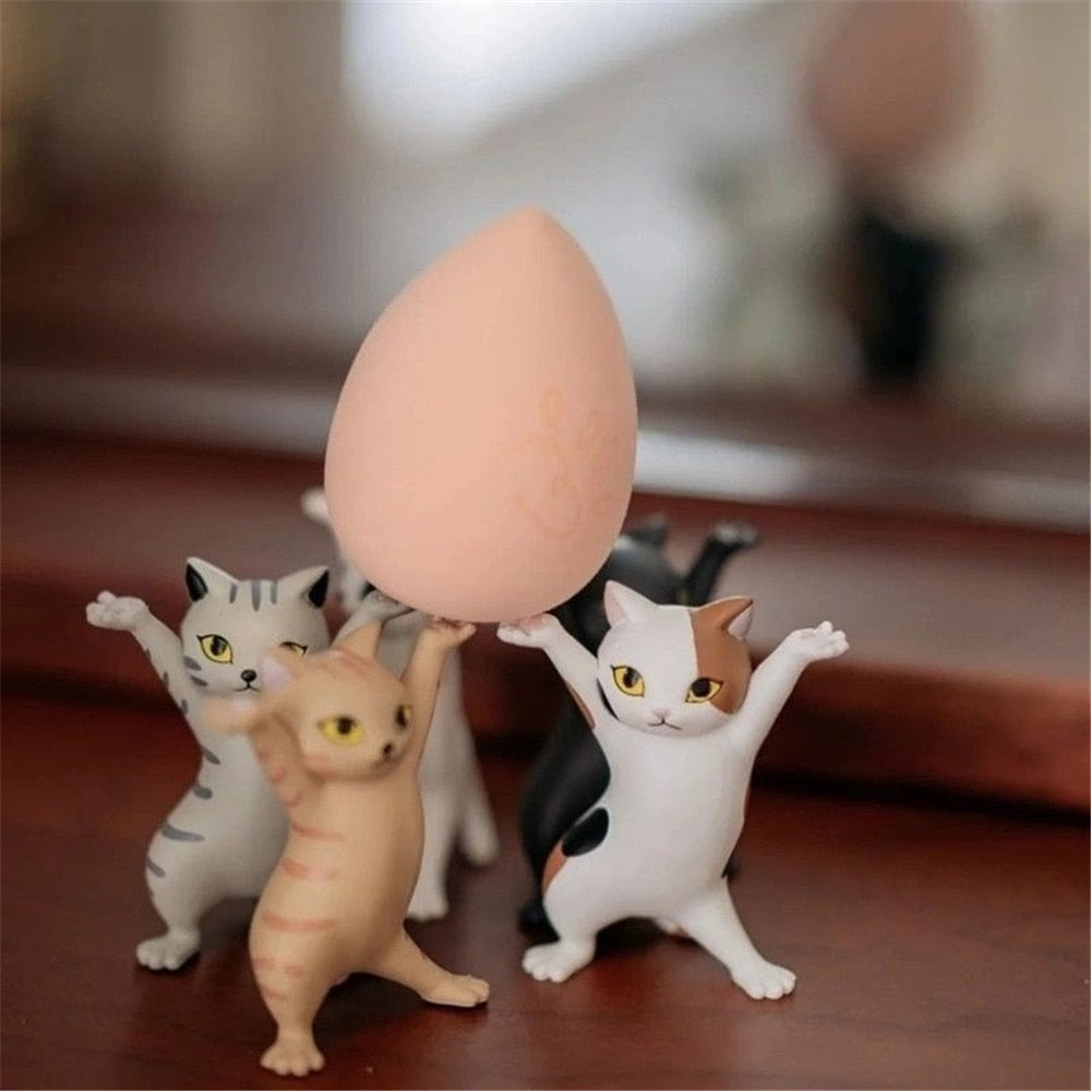 Funny Cat Figurines