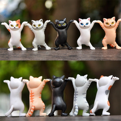 Funny Cat Figurines