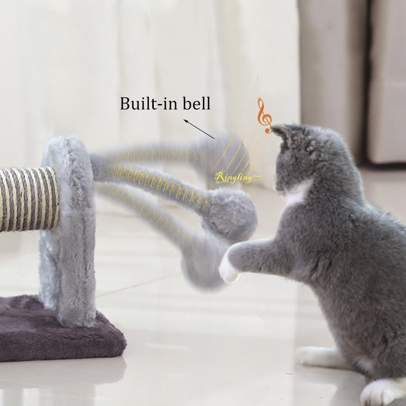 Funny cat outlet scratching post