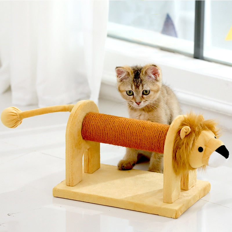 Funny Cat Scratching Post - Cat scratching post