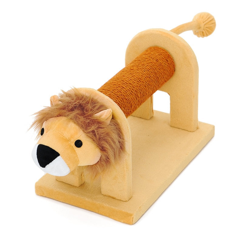 Funny Cat Scratching Post - Lion - Cat scratching post