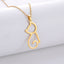 Gold Cat Necklace - Cat necklace