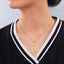 Gold Cat Necklace - Cat necklace