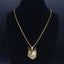Gold Cat Pendant Necklace - Cat necklace