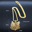 Gold Cat Pendant Necklace - Cat necklace