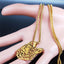 Gold Cat Pendant Necklace - Cat necklace