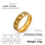 Gold Paw Cat Ring - 7 - cat rings
