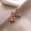 Gold Star and Moon Cat Earrings - Cat earrings