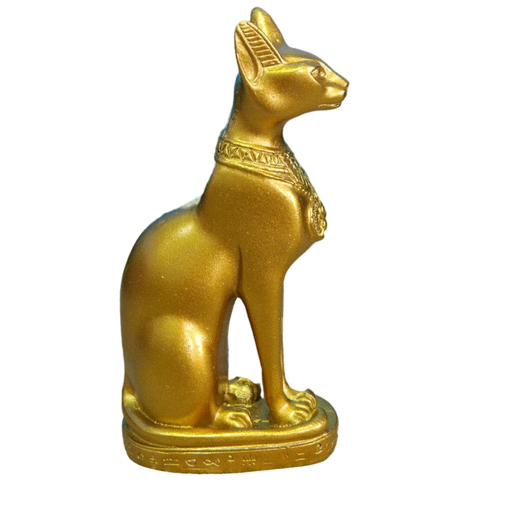 Golden Cat Statue