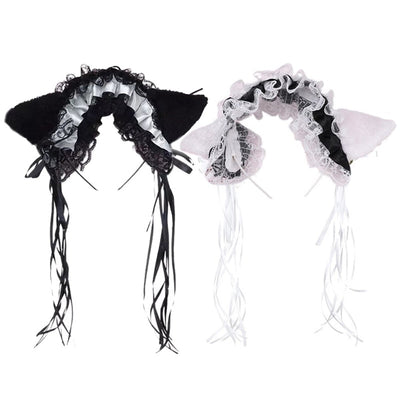 Gothic Cat Ear Headbands - Gothic Cat Ear Headbands