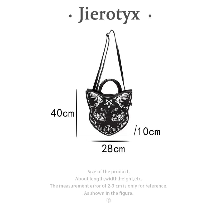 Gothic Cat Handbag - Cat Handbag