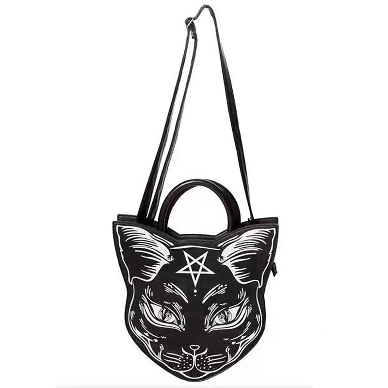 Gothic Cat Handbag - Cat Handbag
