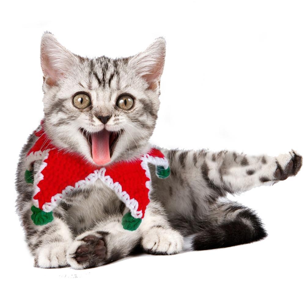 Grinch costume for Cats - Red / S