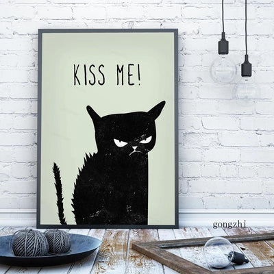 Grumpy Cat Wall Art