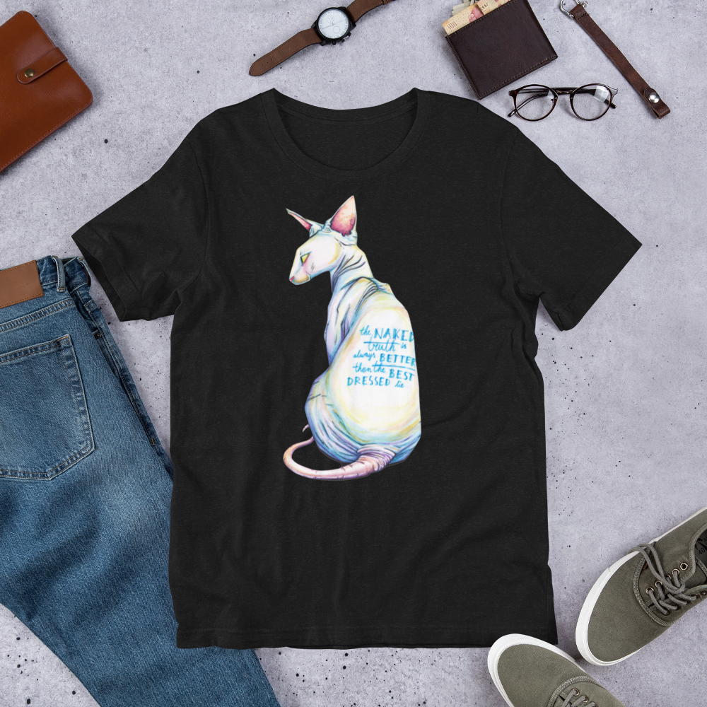 Hairless Cat shirt - XS