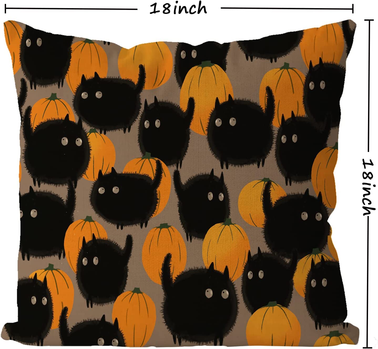 Halloween clearance cat pillow