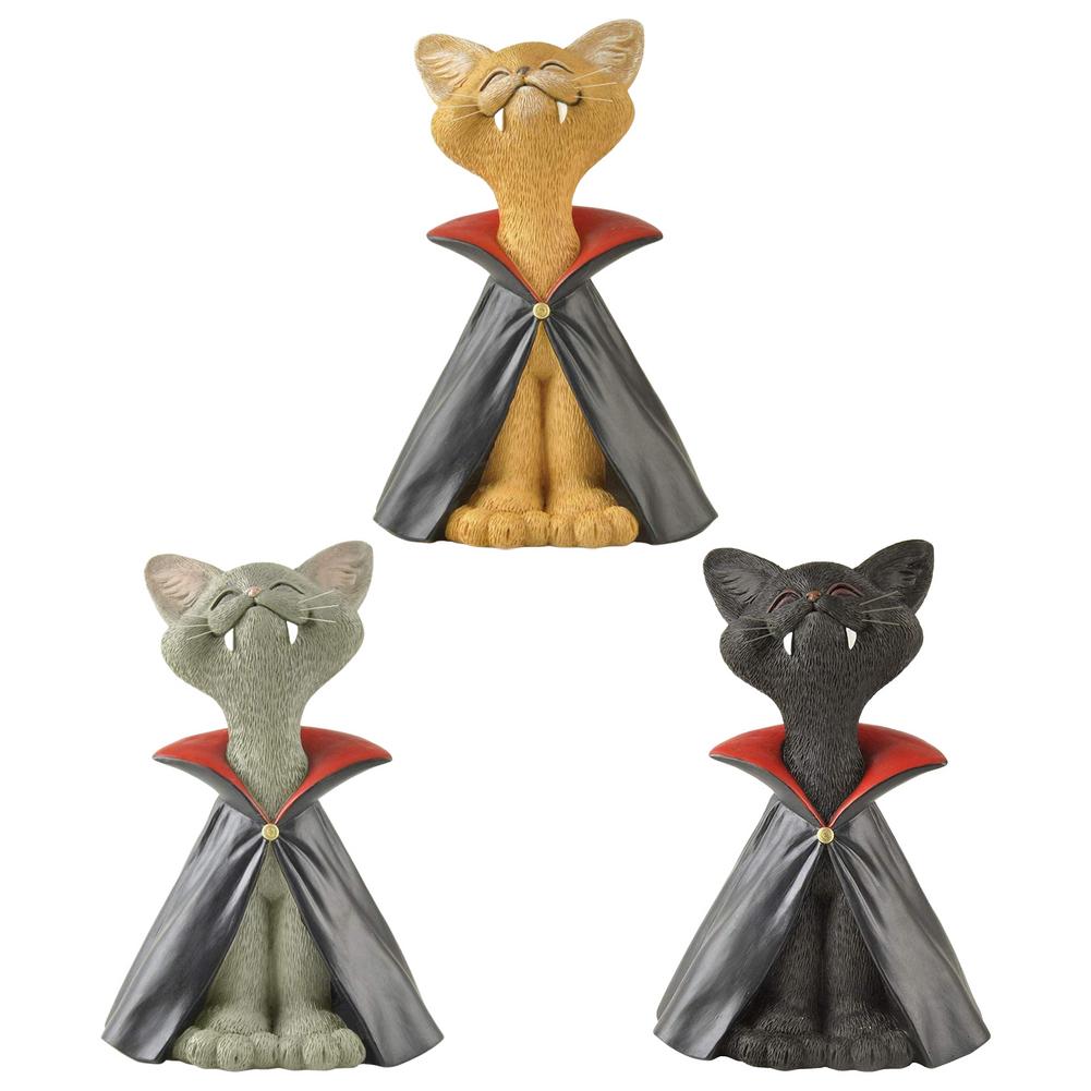 Halloween Cat Statue