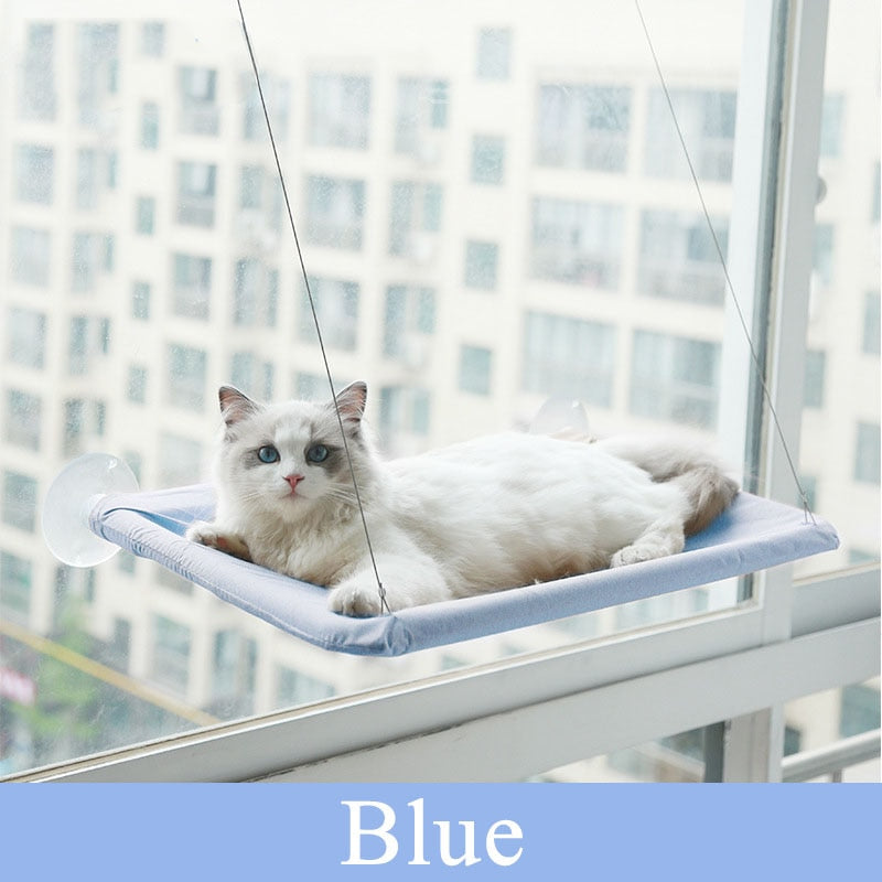 Hanging bed for Cats - Blue - Hanging bed for Cats