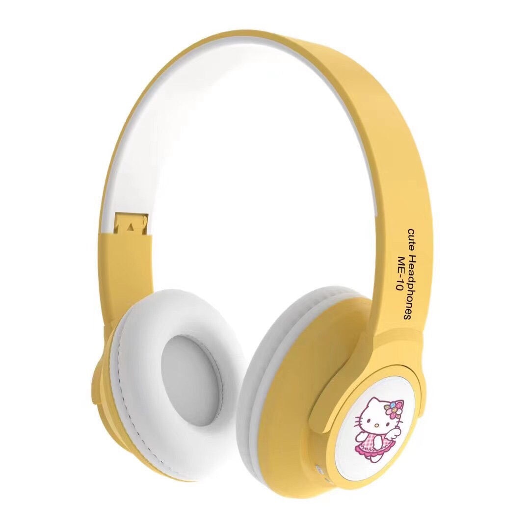 Hello Kitty Headphones - Yellow - Hello Kitty Headphones