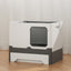 Hidden Cat Litter Box - Grey - Cat litter Box