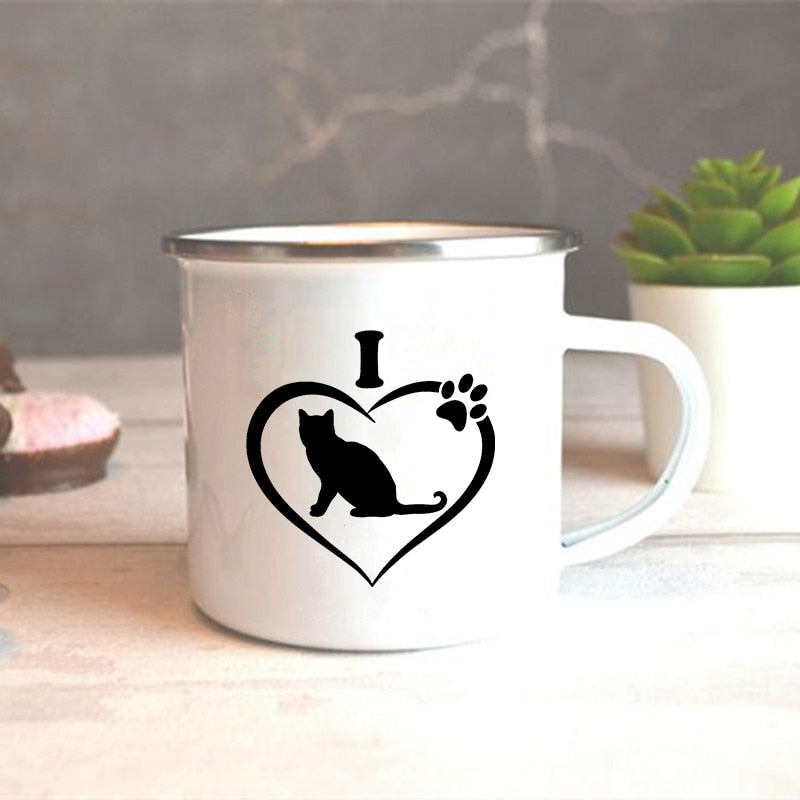 I Love Cat Mug - Love / 360ML