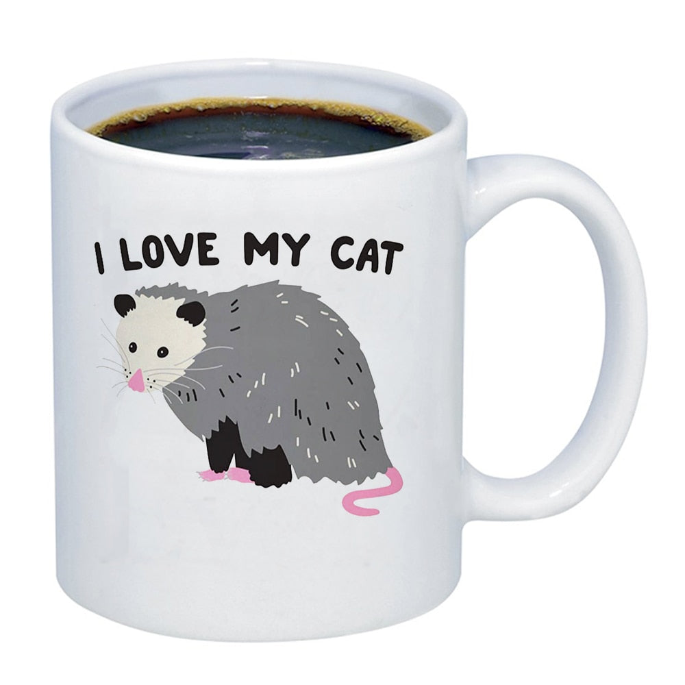 I Love My Cat Mug - English / 301-400ml
