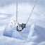 Interlocking Cat Necklace - Cat necklace