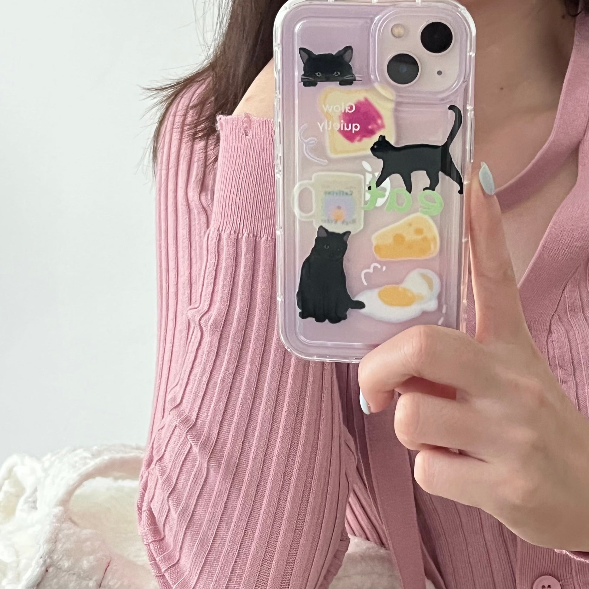 iPhone Black Cat Phone Case - Cat Phone Case