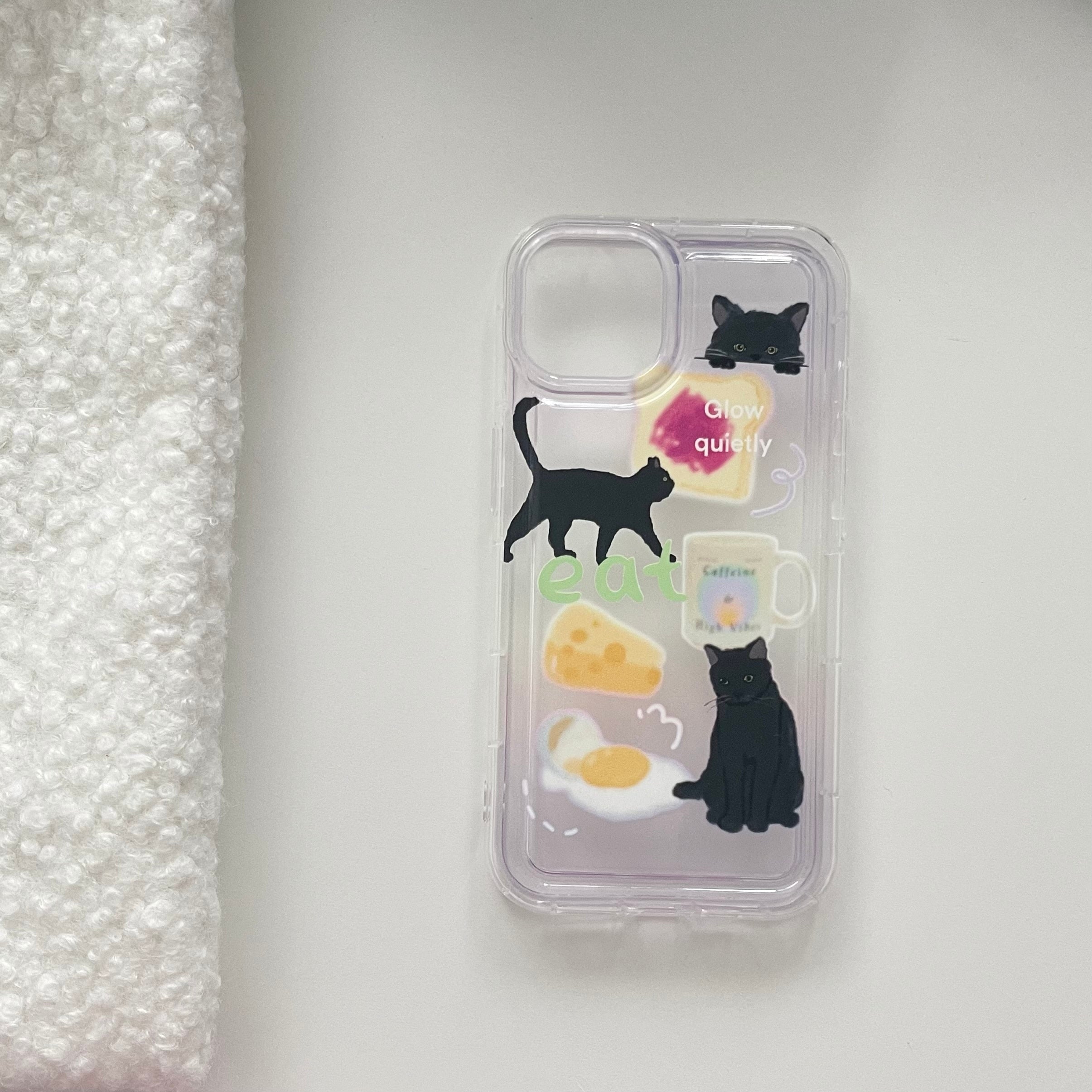 iPhone Black Cat Phone Case - Cat Phone Case