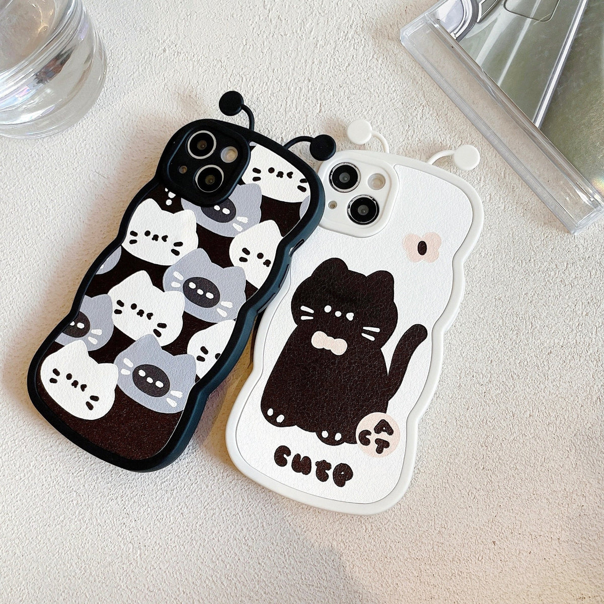 iPhone Butterfly Cat Phone Case - Cat Phone Case
