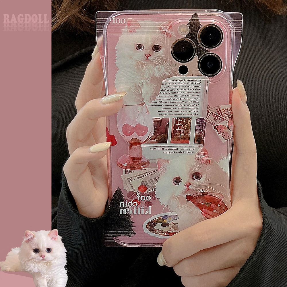 iPhone Candy Cat Phone Case - Cat Phone Case