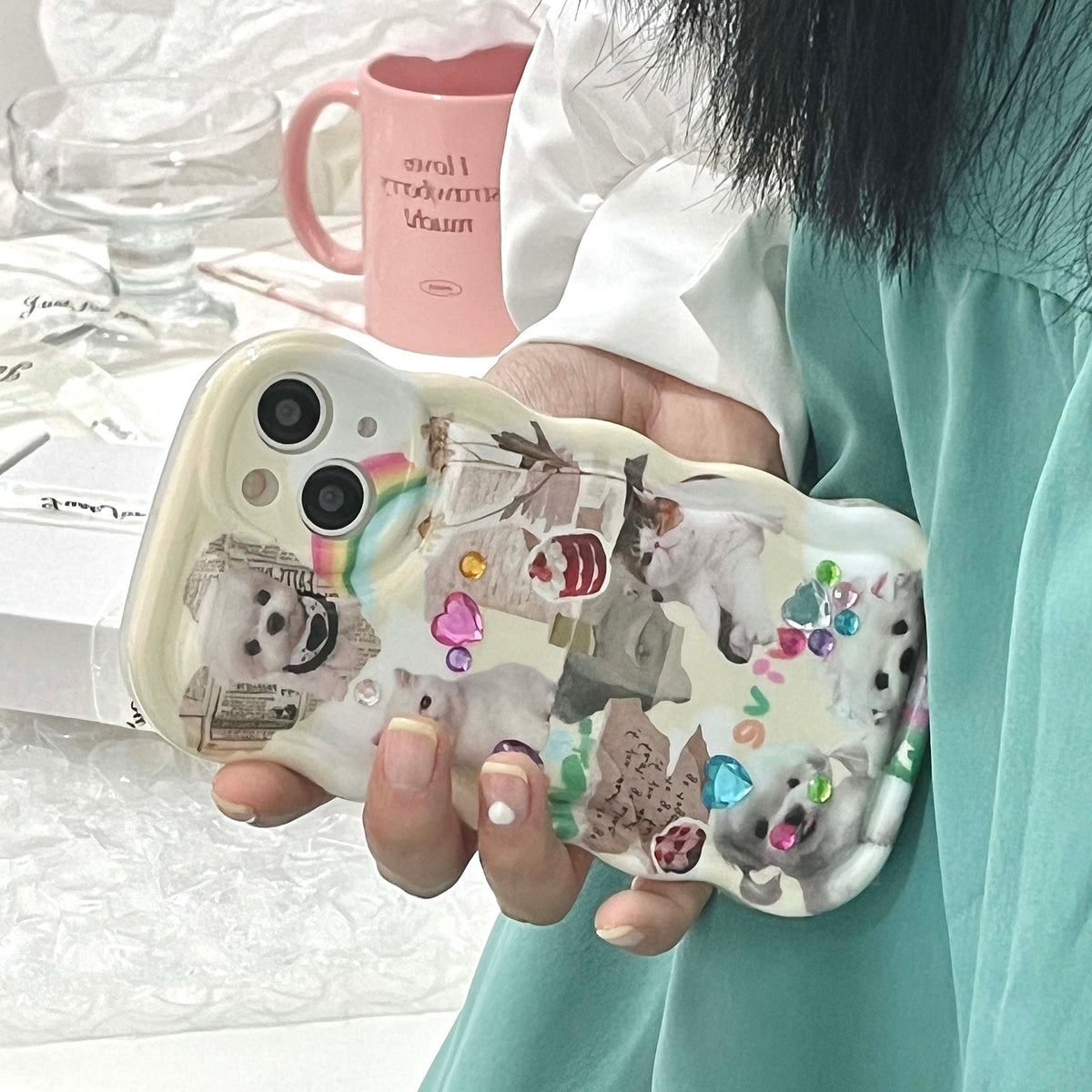 iPhone Cat and Dog Phone Case - Cat Phone Case