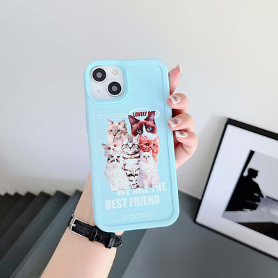 iPhone Cat Family Phone Case - for iphone se2020 - Cat Phone