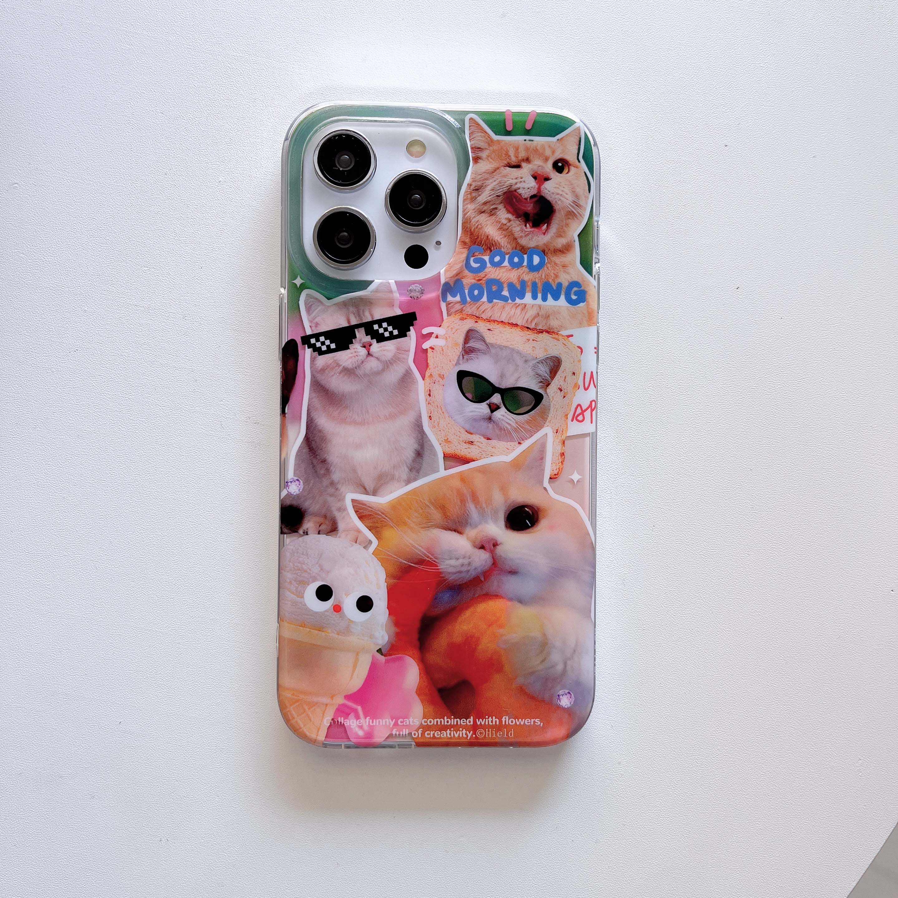 iPhone Cat Meme Phone Case