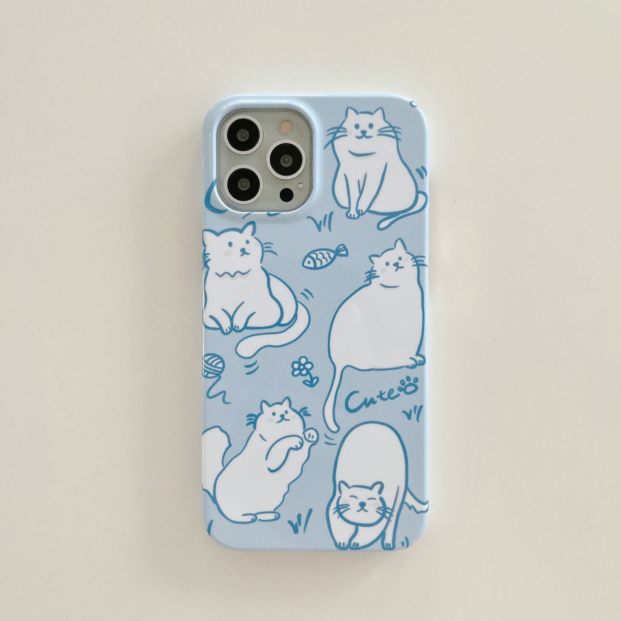 iPhone Cute Cat Phone Cases - Cat Phone Case