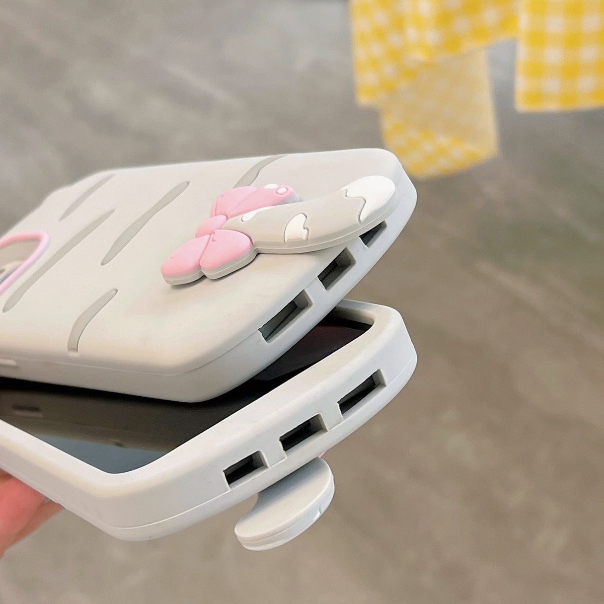 iPhone Grey Cat Phone Case - Cat Phone Case