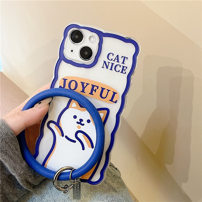 iPhone Happy Cat Phone Case - Cat Phone Case
