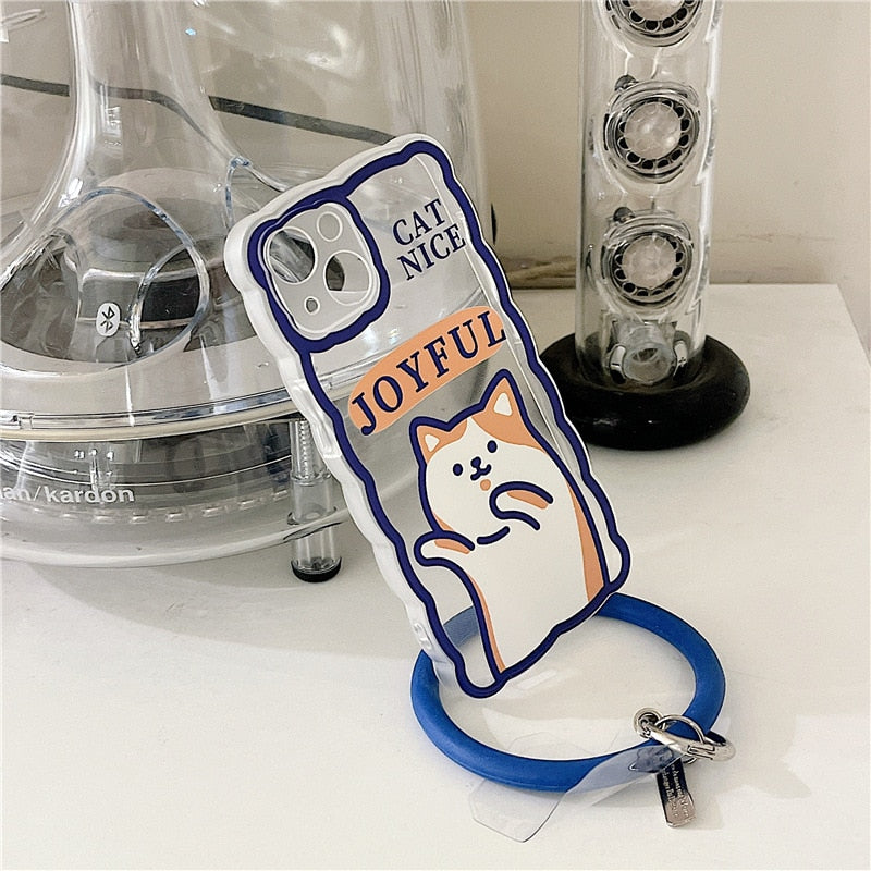 iPhone Happy Cat Phone Case - Cat Phone Case