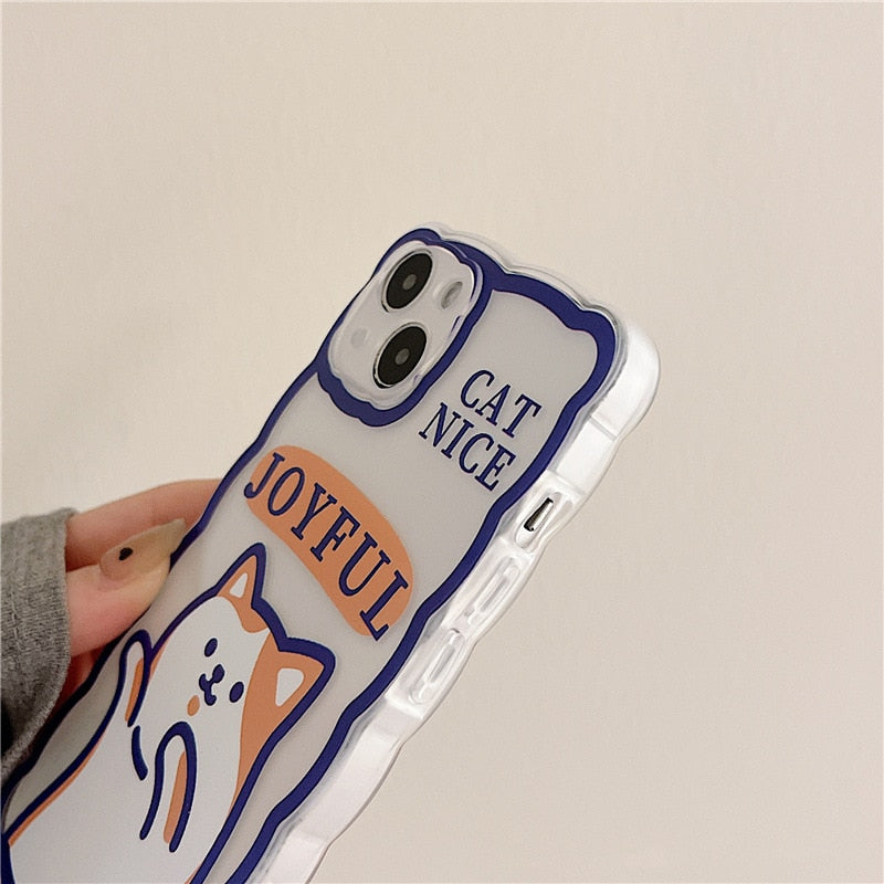 iPhone Happy Cat Phone Case - Cat Phone Case