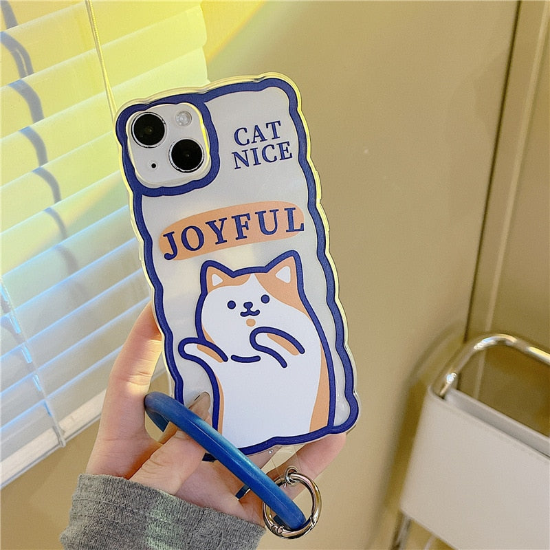iPhone Happy Cat Phone Case - Cat Phone Case