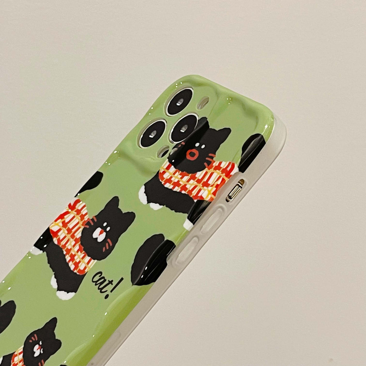 iPhone Matcha Cat Phone Case - Cat Phone Case
