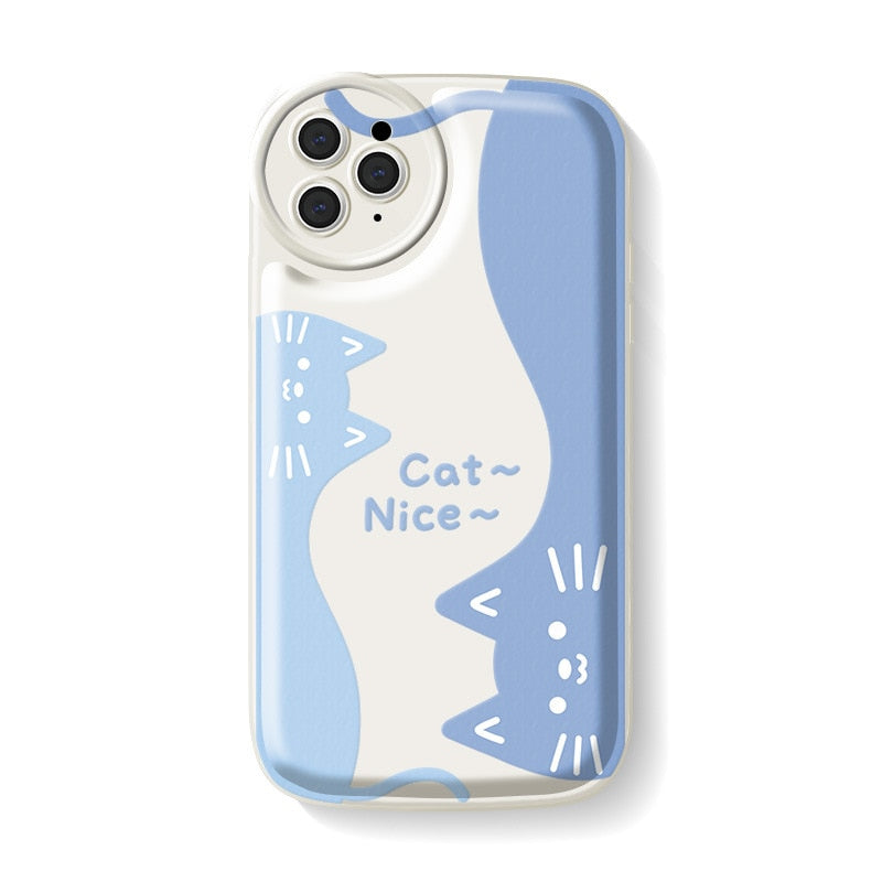 iPhone Nice Cat Phone Case - for iphone 14 - Cat Phone Case