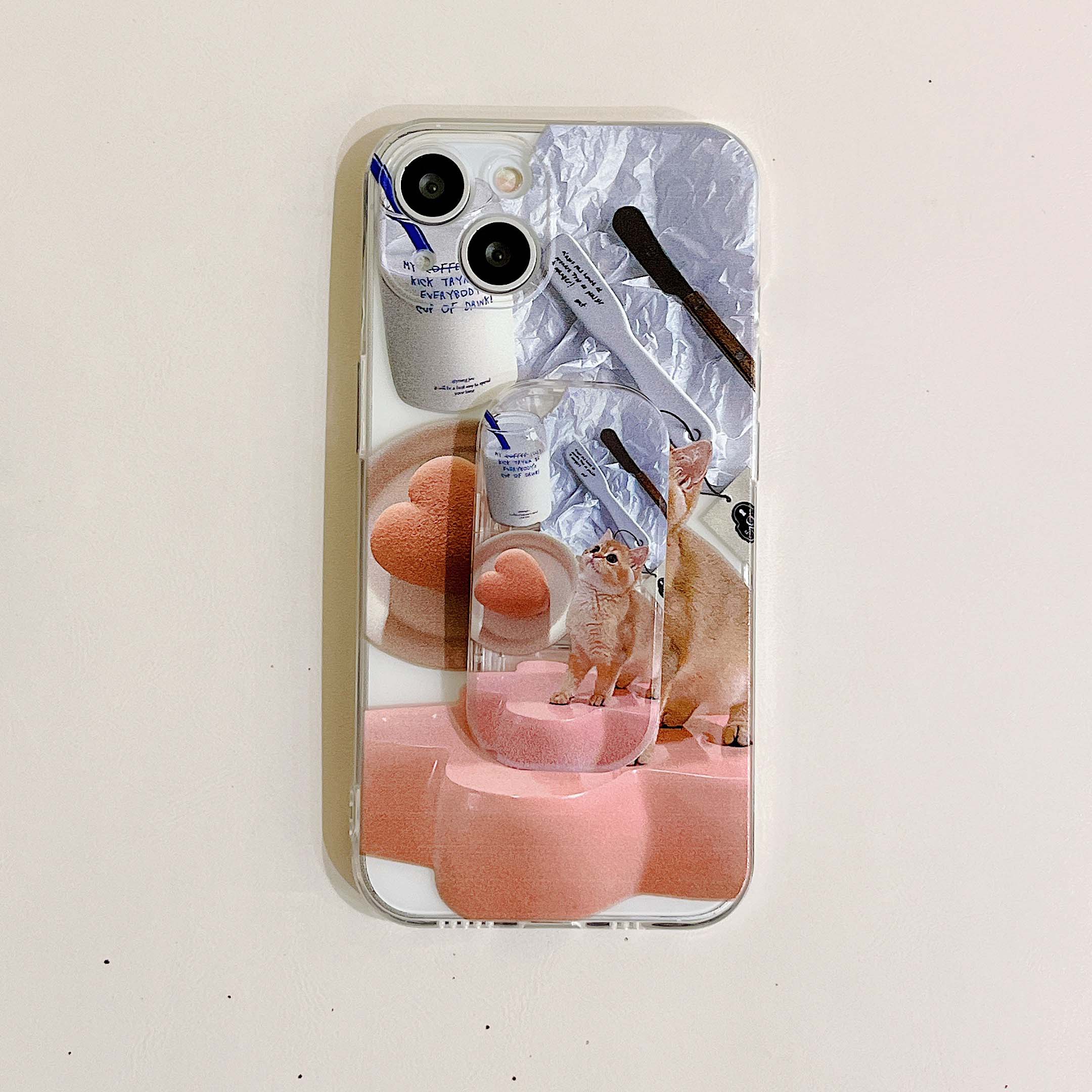 iPhone Silicone Cat Phone Case - for iphone se2020 /
