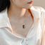 Jade Cat Necklace - Cat necklace